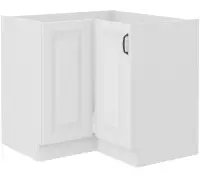 SOFI 90x90 ND-2F BB szafka kuchenna stojąca narożna biały